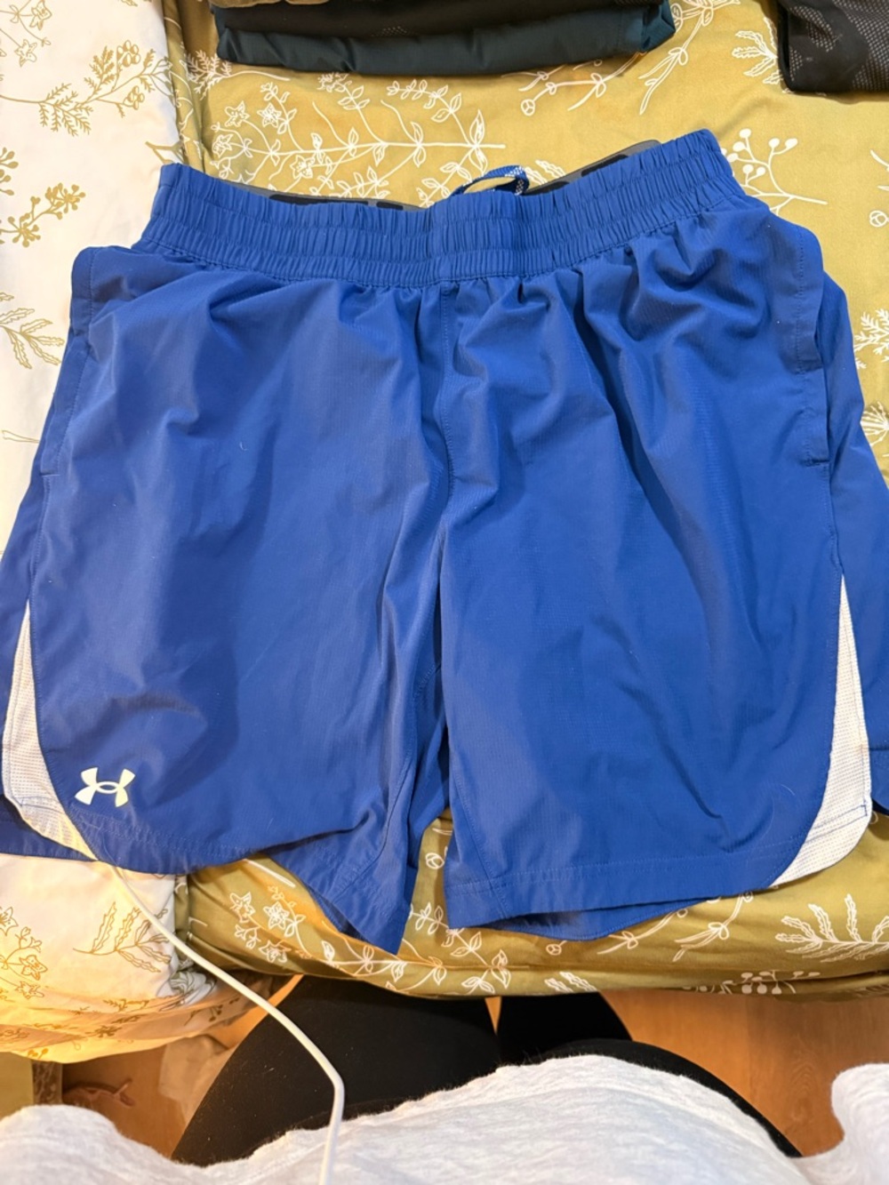 Under Armour Royal Blue Men's Athletic Running Shorts